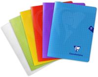 Clairefontaine schrift Mimesys, ft 17 x 22 cm, 48 bladzijden, kaft in PP, seyès, geassorteerde kleuren - thumbnail