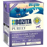 BOZITA Purely Paté Duoprotein Junior Chicken and turkey - natvoer voor honden - 370g - thumbnail