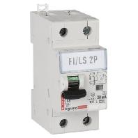 Legrand 411061 Aardlekschakelaar/zekeringautomaat 16 A 230 V/AC Legrand 411061 Aardlekschakelaar/zekeringautomaat 16 A 230 V/AC