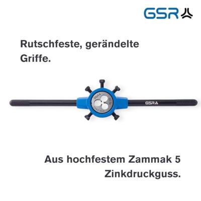 GSR 00708030 Schroefdraadsnijderset 8-delig HSS-G Metrisch M3 - M12 GSR 00708030 Schroefdraadsnijderset 8-delig HSS-G Metrisch M3 - M12