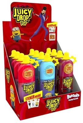 Bazooka Juicy drop pop (12x 26gr)