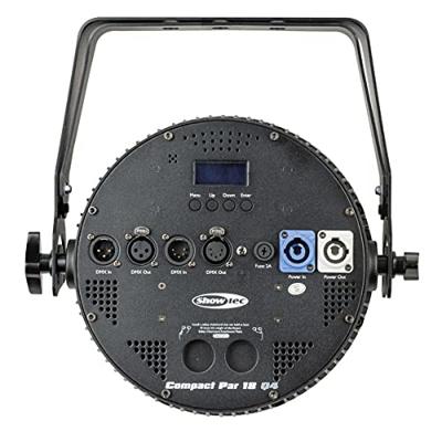 Showtec Compact Par 18 Q4 LED-par RGBW zwart