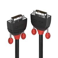 LINDY 36254 DVI-kabel DVI Aansluitkabel DVI-D 24+1-polige stekker, DVI-D 24+1-polige stekker 5.00 m Zwart - thumbnail