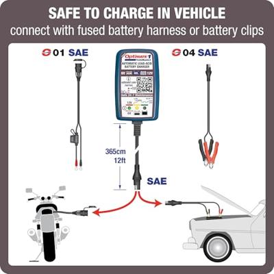 TecMATE Acculader "optimate1 voltmatic" van optimate 1 charger voltmatic