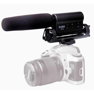 DEBO YS-8 Professionele Camera Interview Microfoon voor DSLR & DV Camcorder