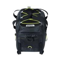Bagagedragertas Basil Miles 7 liter 32 x 19 x 21 cm - zwart - thumbnail