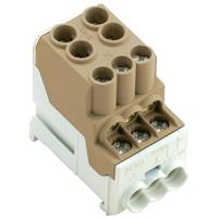 Weidmüller 2814500000 Verdeelblok Schroeven Bruin 3 stuk(s) - thumbnail