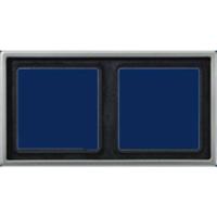 Jung ES2982 Afdekking Frame 2-voudig RVS 1 stuk(s) - thumbnail