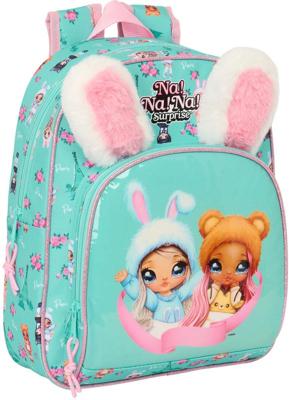Schoolrugzak Na!Na!Na! Surprise Bunny Roze Turkoois 28 x 34 x 10 cm