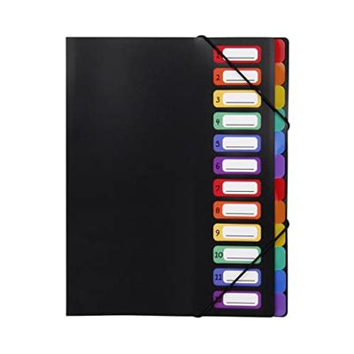 Viquel Rainbow Class sorteermap, ft A4, met 12 vakken