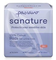 Sanature Pro vivo incontieverband ultradun mini katoen 12 Stuks - thumbnail
