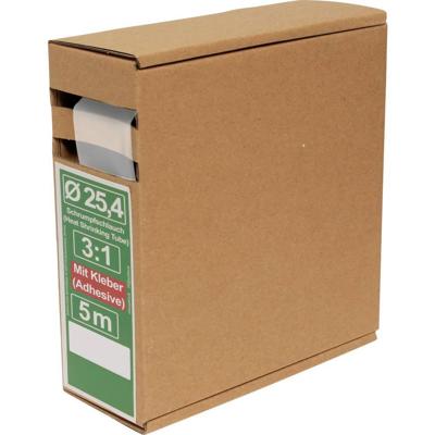 Quadrios 25CA506 Krimpkous met lijm Transparant Krimpverhouding:3:1 5 m Quadrios 25CA506 Krimpkous met lijm Transparant Krimpverhouding:3:1 5 m