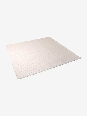 Groot tapijt met 9 schuimtegels rood