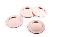 ECHTWERK Tafel accessoires (decoratieve glazen onderzetter 6t, Brons, 6-delig) - thumbnail