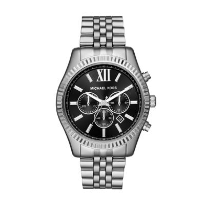 Michael Kors horloge MK8602 Lexington zilver Michael Kors horloge MK8602 Lexington zilver