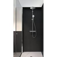 Hansgrohe Crometta s 240 1jet showerpipe met thermostaat chroom 27267000 - thumbnail