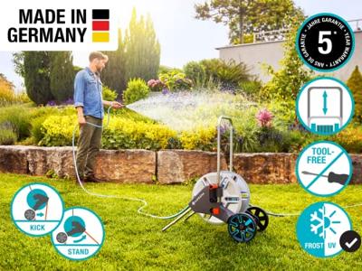 Gardena Slangenwagen metaal | CleverRoll | M - 18540-20 - 18540-20 - thumbnail