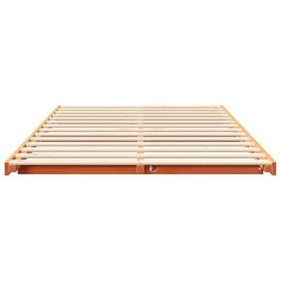 Bedframe Wasbruin 120 x 200 cm Massief grenenhout