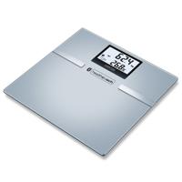 Sanitas SBF 70 748.38 Analyse-personenweegschaal Digitaal Weegbereik (max.): 180 kg Grijs Met Bluetooth - thumbnail