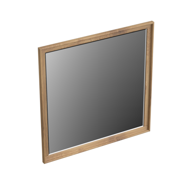 Spiegel Forzalaqua Reno Vierkant 80x80 Cm Eiken Oyster