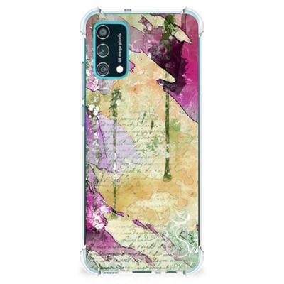 Back Cover Samsung Galaxy M02s | A02s Letter Painting Back Cover Samsung Galaxy M02s | A02s Letter Painting