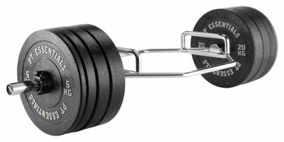 PTessentials DEADLIFT Hi Temp Bumperplate Set met Hex Bar Black PTessentials DEADLIFT Hi Temp Bumperplate Set met Hex Bar Black