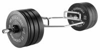 PTessentials DEADLIFT Hi Temp Bumperplate Set met Hex Bar Black - thumbnail