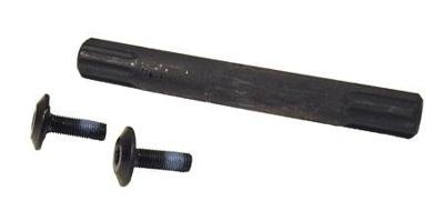VWP bb-as bmx 19mm 8 inkepingen m/bouten