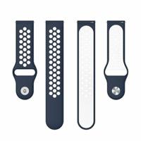 Sport Edition - Donkerblauw + wit - Xiaomi Redmi Watch 5 Active / Redmi Watch 5 Lite - thumbnail