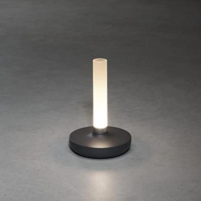 KonstSmide Oplaadbare tafellampBiarritz antraciet - 7827-373