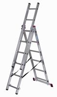 Multifunctionele ladder Krause Corda 3X6 4,85 m - thumbnail