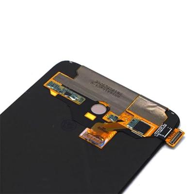 AMOLED-materiaal LCD-scherm en digitizer volledige montage voor OnePlus 7 (zwart)