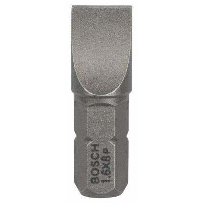 Bosch Accessoires Bit extra-hard S 1,6x8,0, 25 mm 25st - 2607001472
