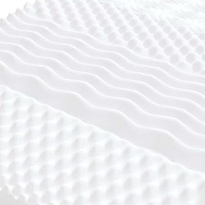 Schuimmatras 7 zones hardheid 20 ILD 160x220 cm wit - thumbnail