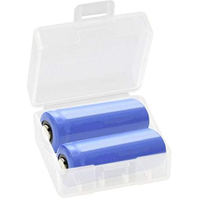 Basetech BT-2115093 BT-Box-022 batterijbox 2X 18350 (l x b x h) 43,5 x 41,8 x 22,1 mm