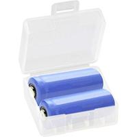 Basetech BT-2115093 BT-Box-022 batterijbox 2X 18350 (l x b x h) 43,5 x 41,8 x 22,1 mm - thumbnail