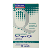 Lamberts Co enzym Q10 200mg 60 Vegetarische capsules - thumbnail