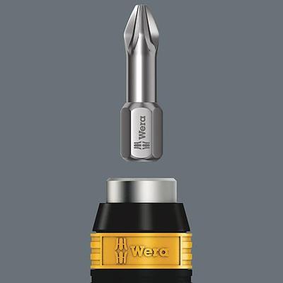 Wera 7446 Kraftform ESD instelbare Momentschroevendraaier met Rapidaptor Snelwisselhouder, 1/4 duim, 11,0 - 29,0 in. lbs. - 1 stuk(s) - 05074734001