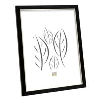 Deknudt Kader in zwart met zilverkleurig biesje 15x20 S46AF2 - thumbnail