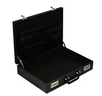 Juscha JU-92300 Pilotenkoffer Alassio Ponte Zwart Imitatieleer. - thumbnail