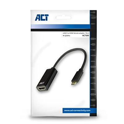 ACT USB-C naar HDMI adapter ACT USB-C naar HDMI adapter