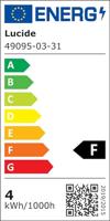 Lucide XIO - Wandlamp - LED Dimb. - G9 - 1x4W 2700K - Verstelbare stralingshoek - Roest bruin - thumbnail