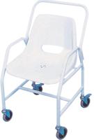 Douchestoel mobiel verstelbare zithoogte - thumbnail