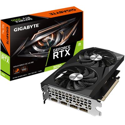 VGA Gigabyte GeForce RTX 3050 WINDFORCE OC V2 8G VGA Gigabyte GeForce RTX 3050 WINDFORCE OC V2 8G