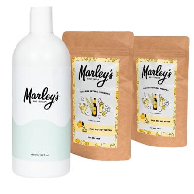 Marley's Amsterdam Pakket 2x bier & wierook shampoo 1 Set