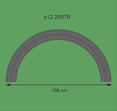 Carrera 20020578 Evolution, DIGITAL 132, DIGITAL 124 Bochten 4/15° - thumbnail