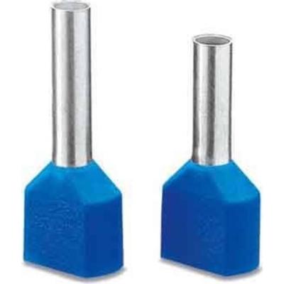 Phoenix Contact 3202847 Dubbele adereindhulzen 16 mm² Deels geïsoleerd Blauw 50 stuk(s)