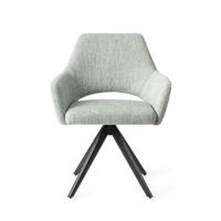 Jesper Home Yanai eetkamerstoel Soft Sage turn black - thumbnail