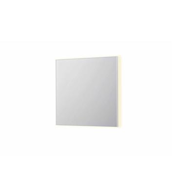 Spiegel INK SP32 80x4x80 cm Incl. Indirect LED-Verlichting Rondom en Spiegelverwarming Mat Wit