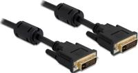 DeLOCK 3m DVI 24+5 DVI kabel DVI-I Zwart - thumbnail